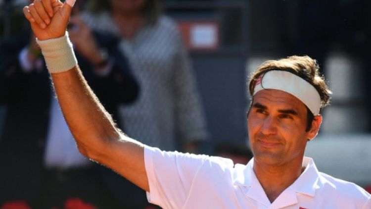 Tennis: contre Monfils, Federer à un point d'être à terre