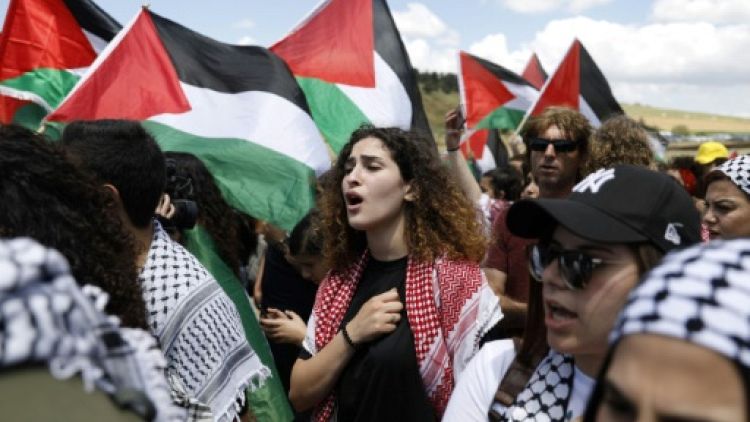 Les Arabes israéliens commémorent la "catastrophe" de l'exode des Palestiniens en 1948