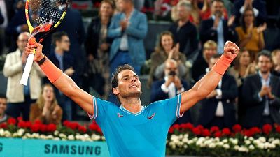 Tennis: anche Nadal ai quarti a Madrid Tennis: anche Nadal ai quarti a Madrid