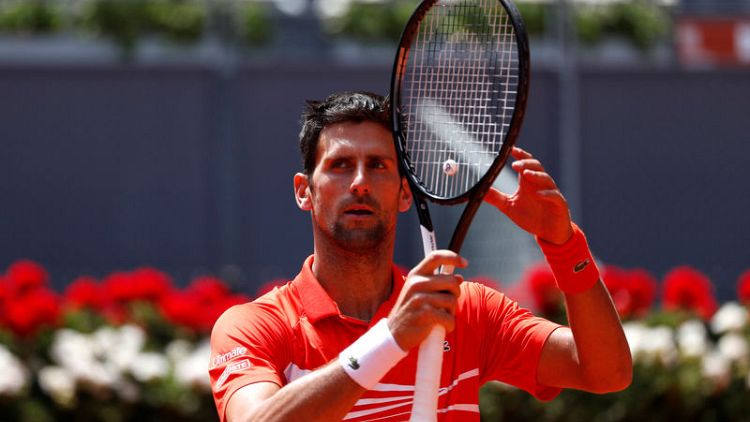 Djokovic in Madrid Open semis after Cilic food poisoning withdrawal