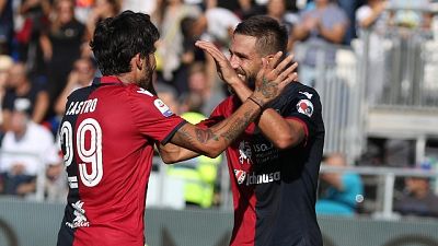 Cagliari recupera Castro e sfida Lazio Cagliari recupera Castro e sfida Lazio