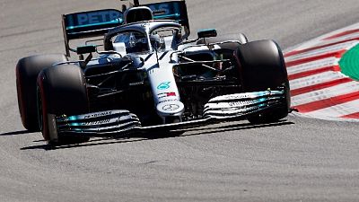 Gp Spagna: Mercedes davanti nelle libere Gp Spagna: Mercedes davanti nelle libere