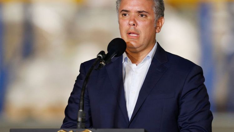 Colombia will not allow Venezuela border to be rebel sanctuary -Duque