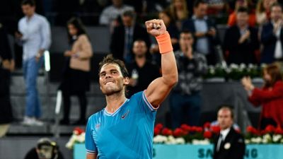 Tennis: Nadal surclasse Wawrinka et rejoint Tsitsipas en demie à Madrid