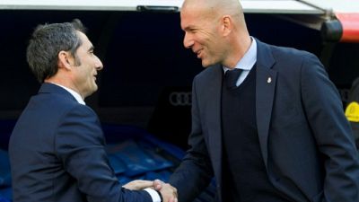 Espagne: Zidane prend la défense de Valverde, fragilisé au Barça