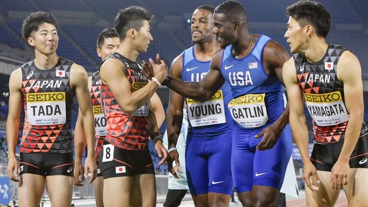 Athletics - U.S. win both finals on opening day of IAAF World Relays