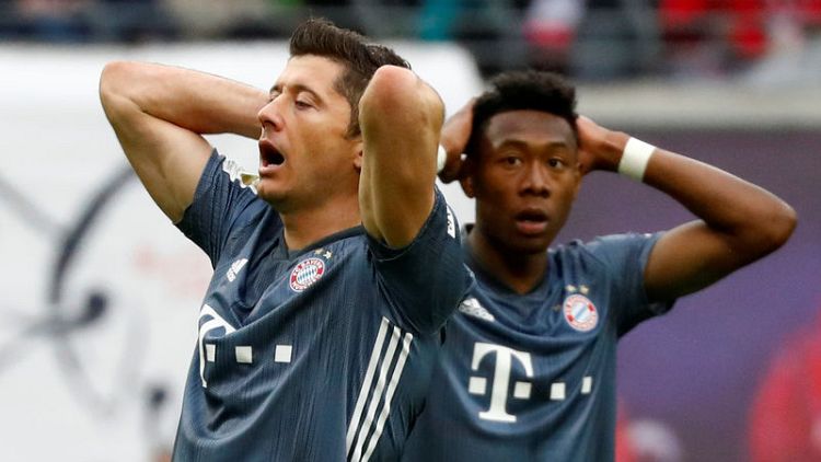 Bayern miss chance to seal title after Leipzig stumble