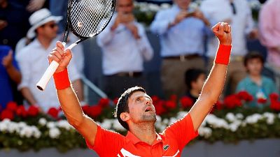 Madrid: Djokovic primo finalista Madrid: Djokovic primo finalista