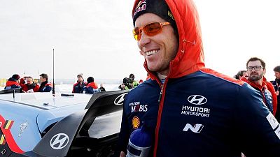 Rallying - World championship leader Neuville crashes out in Chile Rallying - World championship leader Neuville crashes out in Chile