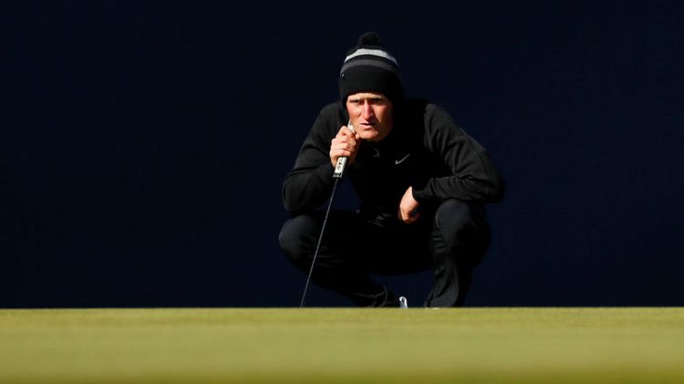 Golf - Kinhult, Wallace share British Masters lead