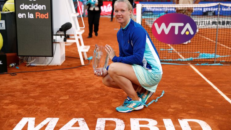 Bertens earns flawless Madrid triumph with win over Halep