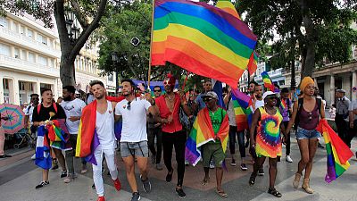 Cuban LGBT activists defy government, hold unprecedented indie pride parade Cuban LGBT activists defy government, hold unprecedented indie pride parade