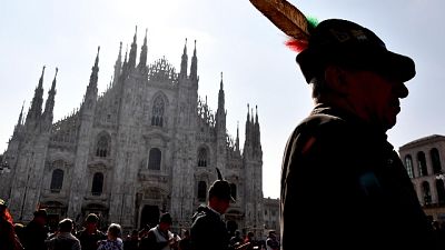 Adunata Alpini: sfilamento per la città Adunata Alpini: sfilamento per la città