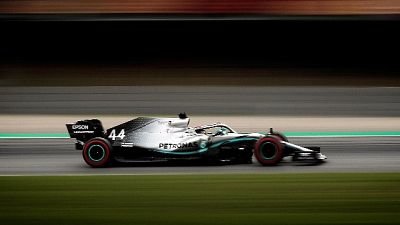 Gp Spagna: Hamilton brucia Bottas al via Gp Spagna: Hamilton brucia Bottas al via