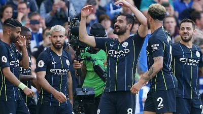 Premier: 4-1 al Brighton, City campione Premier: 4-1 al Brighton, City campione