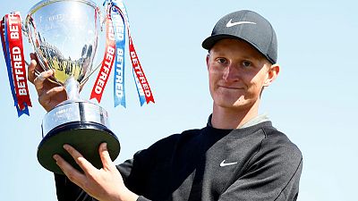 Golf - Kinhult clinches maiden European Tour win at British Masters Golf - Kinhult clinches maiden European Tour win at British Masters