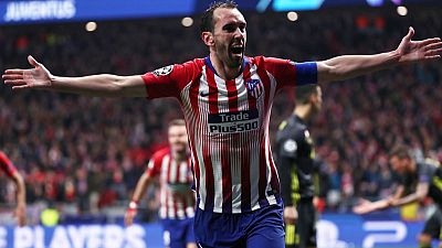 أتليتيكو مدريد يضمن المركز الثاني بتعادله مع اشبيلية أتليتيكو مدريد يضمن المركز الثاني بتعادله مع اشبيلية