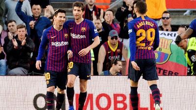 Barca batte Getafe, Valencia ringrazia Barca batte Getafe, Valencia ringrazia