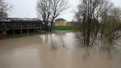 Modena, allerta piena Secchia e Panaro Modena, allerta piena Secchia e Panaro
