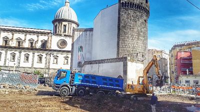 Napoli,riapre cantiere chiuso per racket Napoli,riapre cantiere chiuso per racket