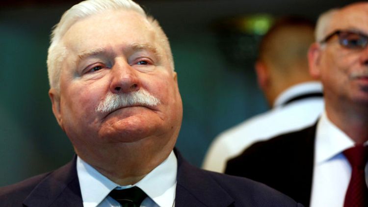 Poland's Walesa urges Catholic church action on abuse after his priest accused