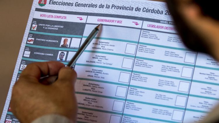 Argentine provincial vote points to election challenge for Macri - and Fernandez