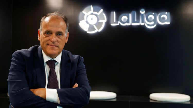 La Liga is in danger from proposed 'Super League', says Tebas