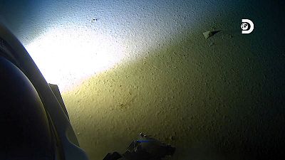 Trash found littering ocean floor in deepest-ever sub dive Trash found littering ocean floor in deepest-ever sub dive