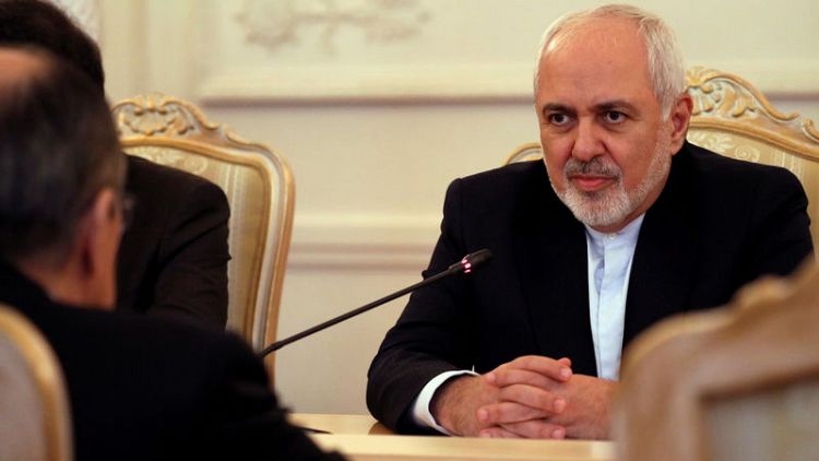 Iran foreign minister in India for talks after U.S. sanctions
