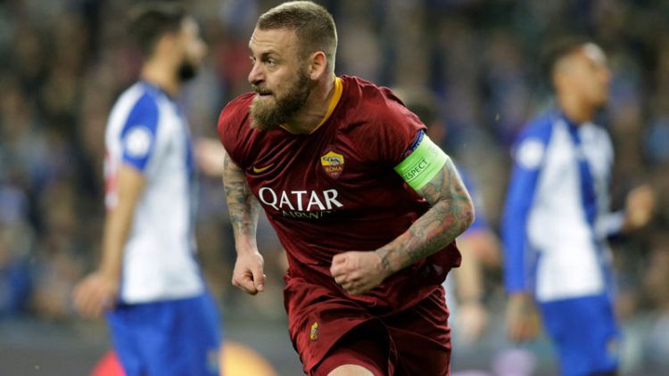 De Rossi to leave AS Roma at end of season - club