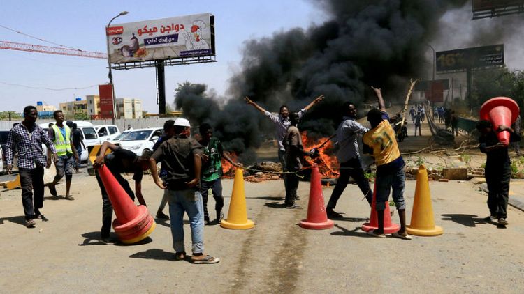 Four die in Sudan protests as military rulers say won't allow "chaos"