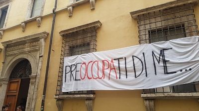 Anche di notte occupazione Briccialdi Anche di notte occupazione Briccialdi
