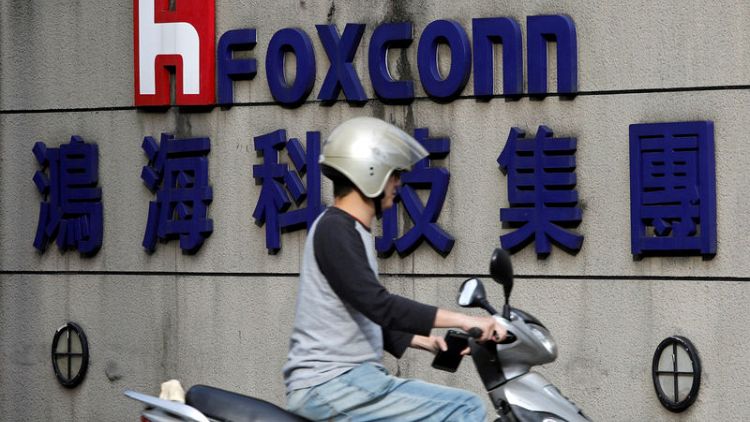 Foxconn posts fall in first-quarter profit, lagging estimates