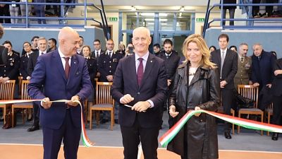 Gabrielli, polizia impegnata con scuola Gabrielli, polizia impegnata con scuola