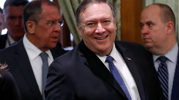 Pompeo tells Russia - we're committed to improving ties
