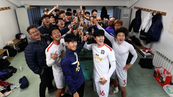 All-Korean 'Dream' team aim for Spanish national soccer league All-Korean 'Dream' team aim for Spanish national soccer league