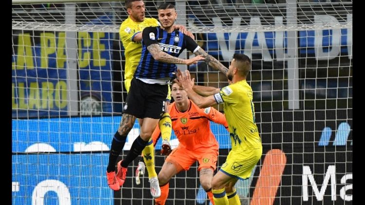 Relazione su cori in ritardo,Inter salva