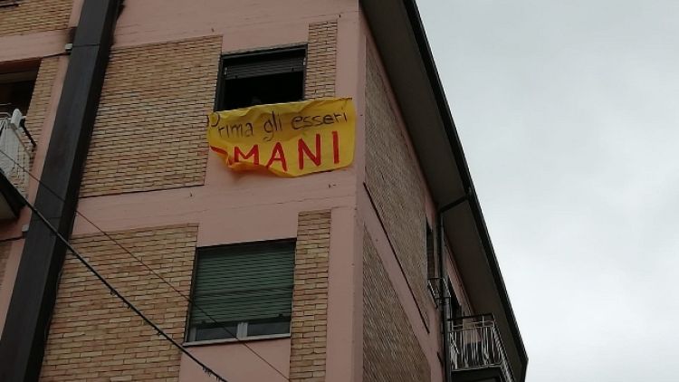 Salvini a Campobasso, 200 striscioni