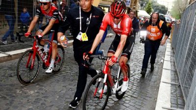Tour d'Italie: pour Dumoulin, "le classement général est fini"