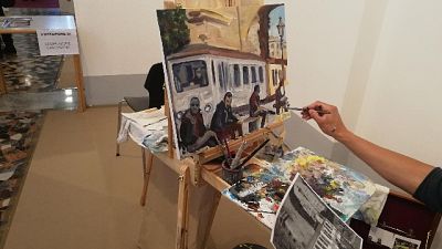 Roma, al via esame per pittori di strada Roma, al via esame per pittori di strada