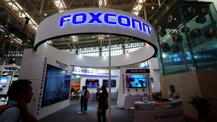 Taiwan's Foxconn shares drop more than 2% after quarterly profit miss