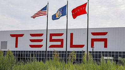 Exclusive: Tesla's solar factory is exporting most of its cells - document Exclusive: Tesla's solar factory is exporting most of its cells - document
