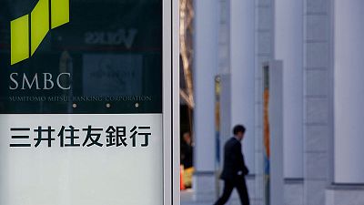 Profits fall at Japan's top three banks as economy slows Profits fall at Japan's top three banks as economy slows