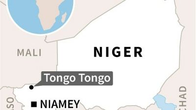 Localisation de Tongo Tongo au Niger