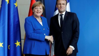 Merkel et Macron assument leurs "confrontations" avant les Européennes