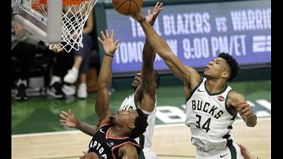 Nba, a est Bucks-Toronto 1-0 Nba, a est Bucks-Toronto 1-0