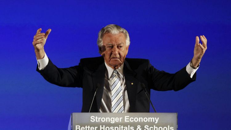 Australia's 'larrikin' former prime minister Bob Hawke dies at 89