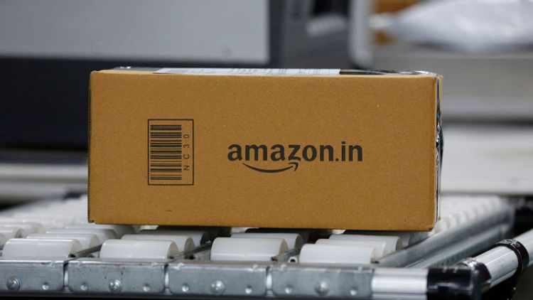 Amazon faces backlash in India for selling shoes, rugs with images of Hindu gods
