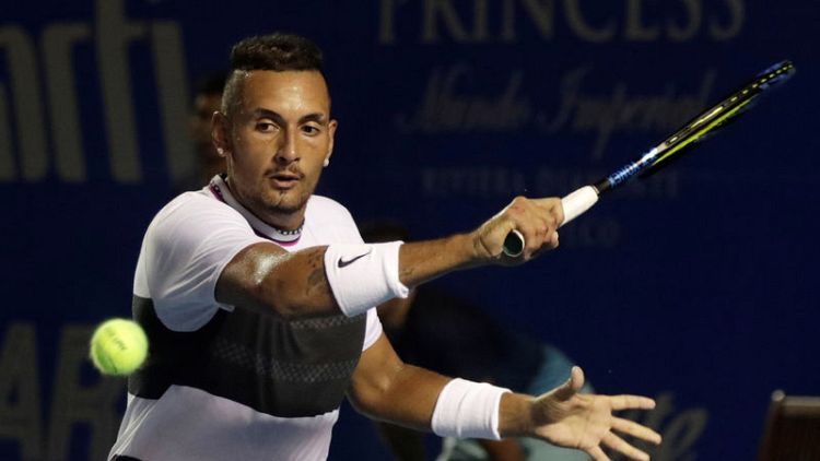 Kyrgios thrown out of Italian Open after on-court outburst