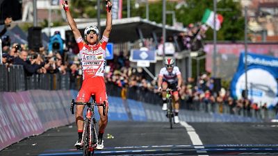 Giro: Masnada vince la 6/a tappa Giro: Masnada vince la 6/a tappa